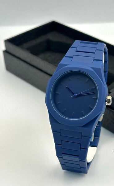 Montre unisexe bleu