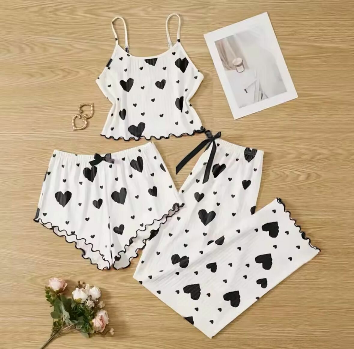 Ensemble de Pyjama Coeurs