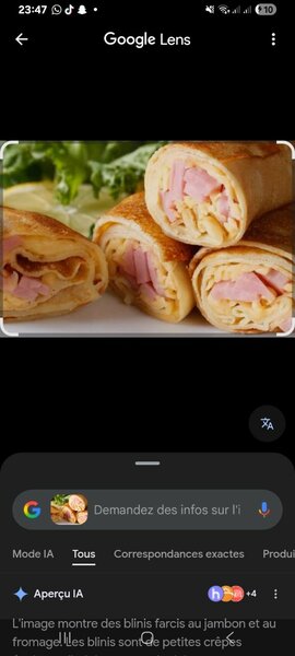 Crêpes farcies maison