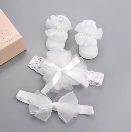 Ensemble de baptême bébé