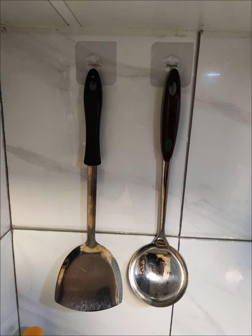 20Crochets autocollants muraux