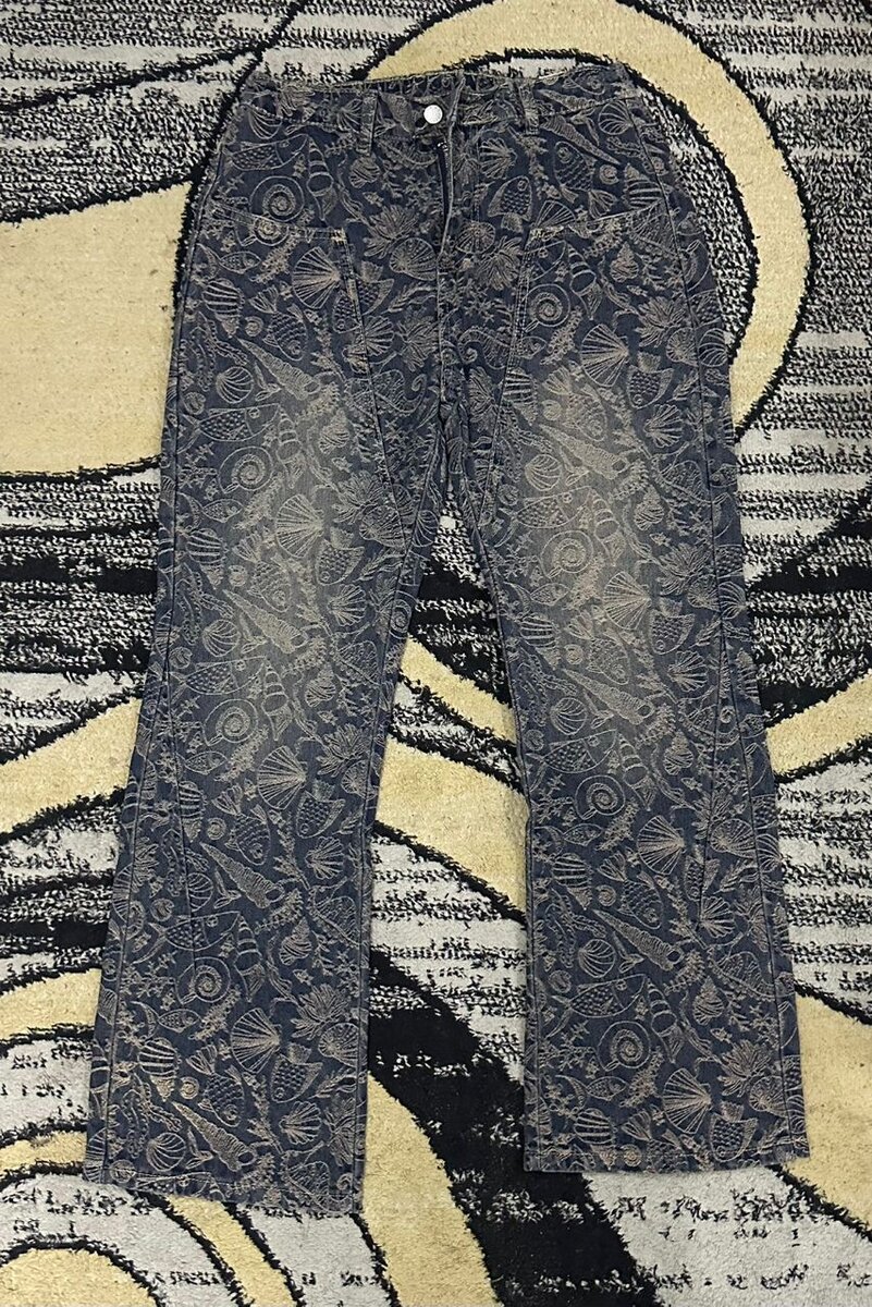 Jeans imprimés tendance
