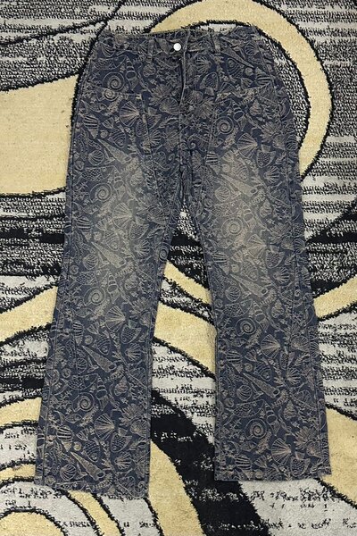 Jeans imprimés tendance