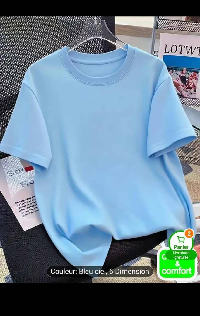 T-shirt confortable pour femme