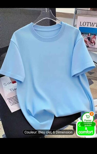 T-shirt confortable pour femme