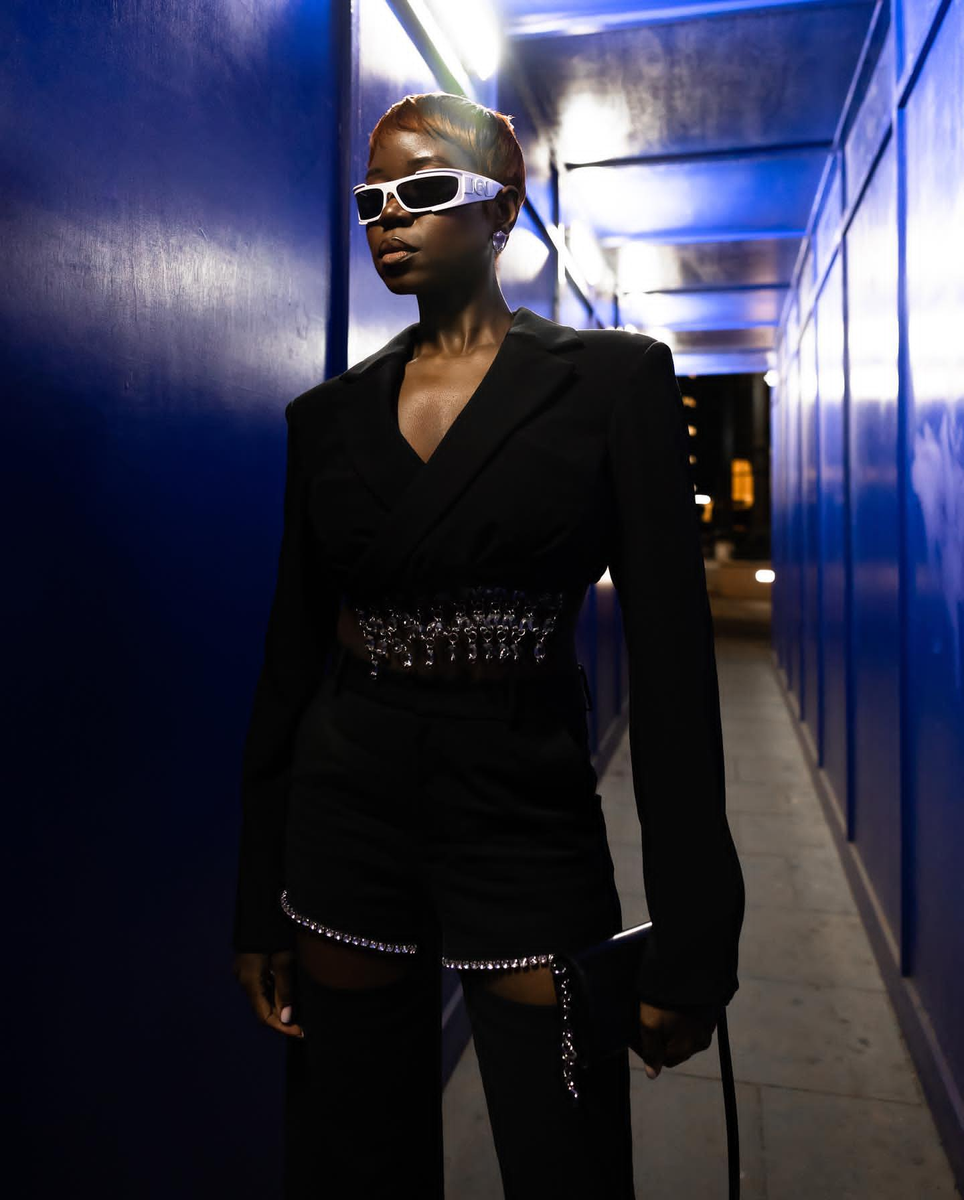 Lunettes de soleil Versace blanches