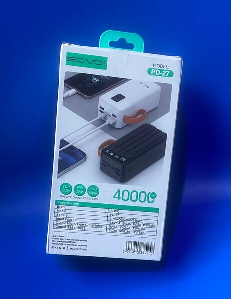 Chargeur rapide 4000mAh