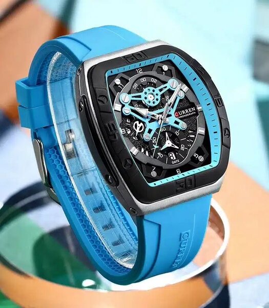 Montre Homme Sport Chrono résistante à l'eau