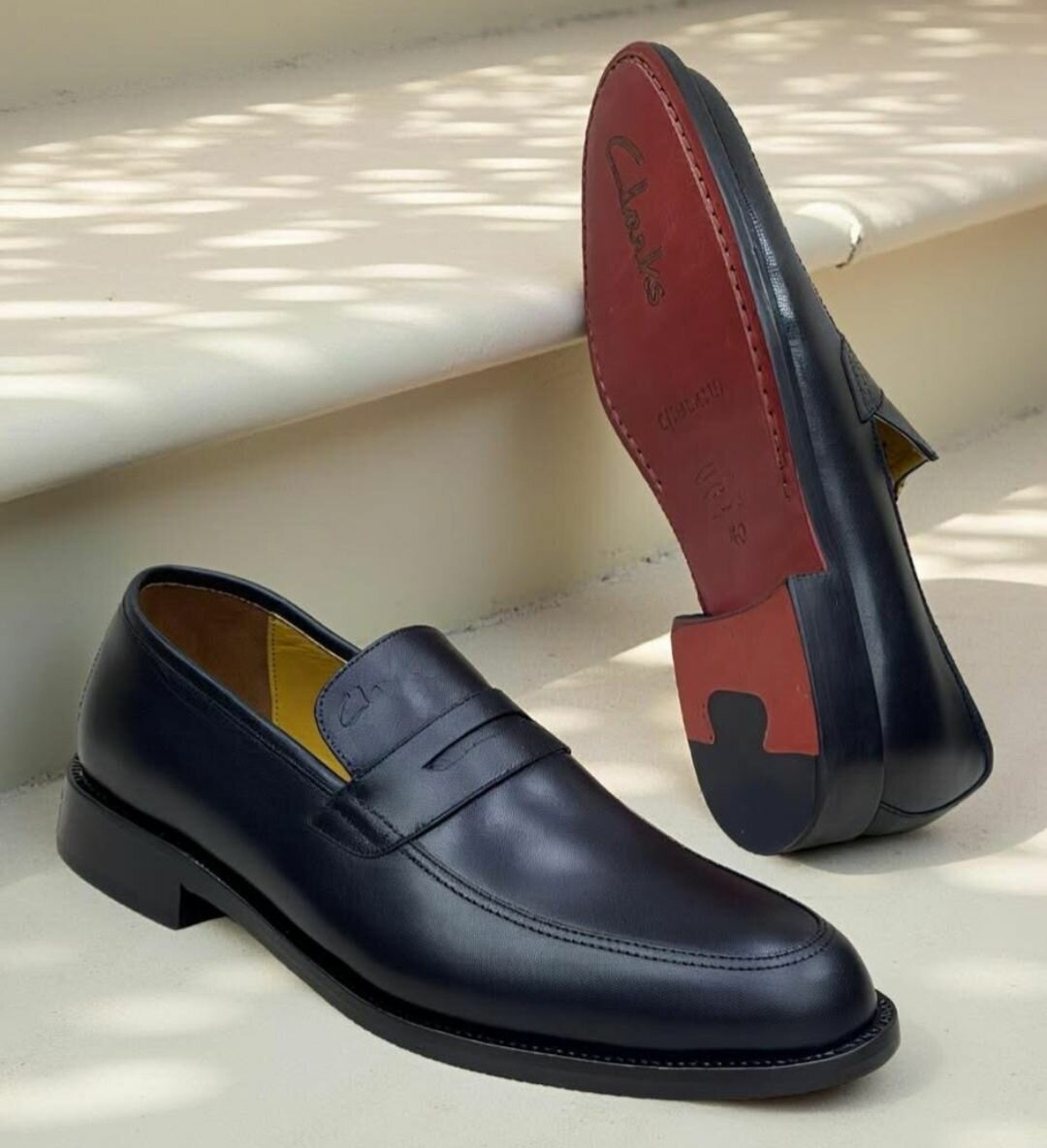 Chaussures en cuir élégantes