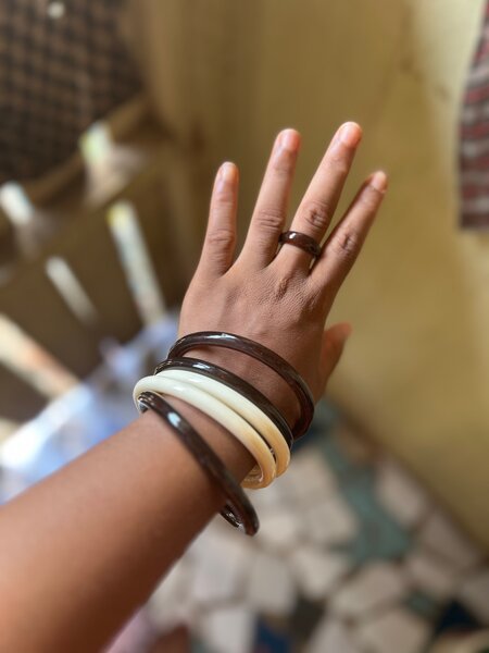 Bracelets élégants en résine