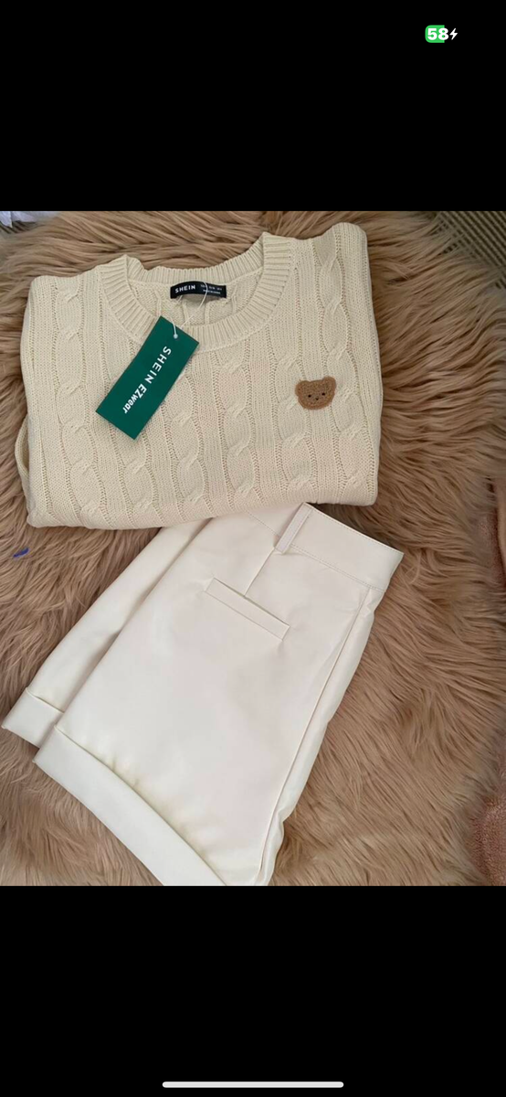 Ensemble pull et short élégant