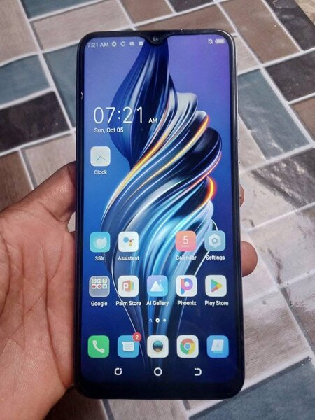 Smartphone moderne avec caméra