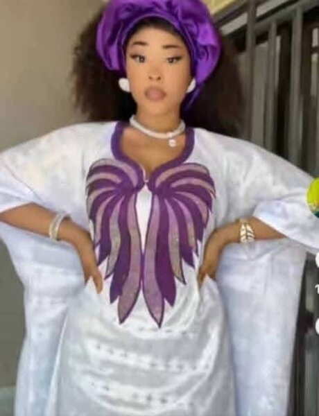 Robe Boubou en Satin Élégante