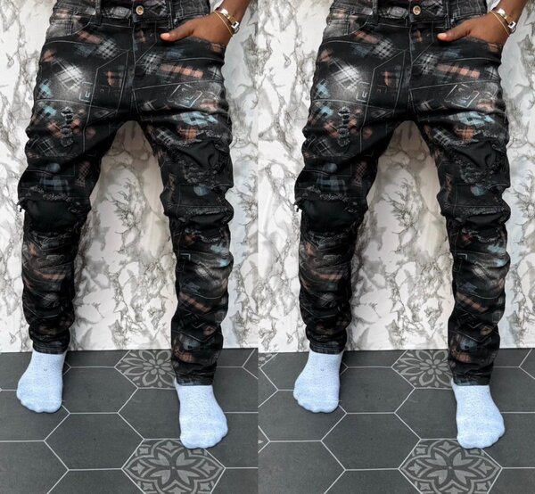 Jeans cargo pour hommes modernes