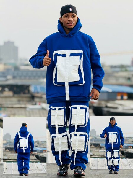 Ensemble survêtement homme cargo