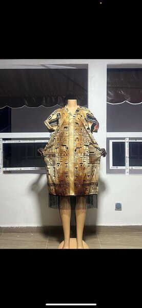 Robe bohème imprimée