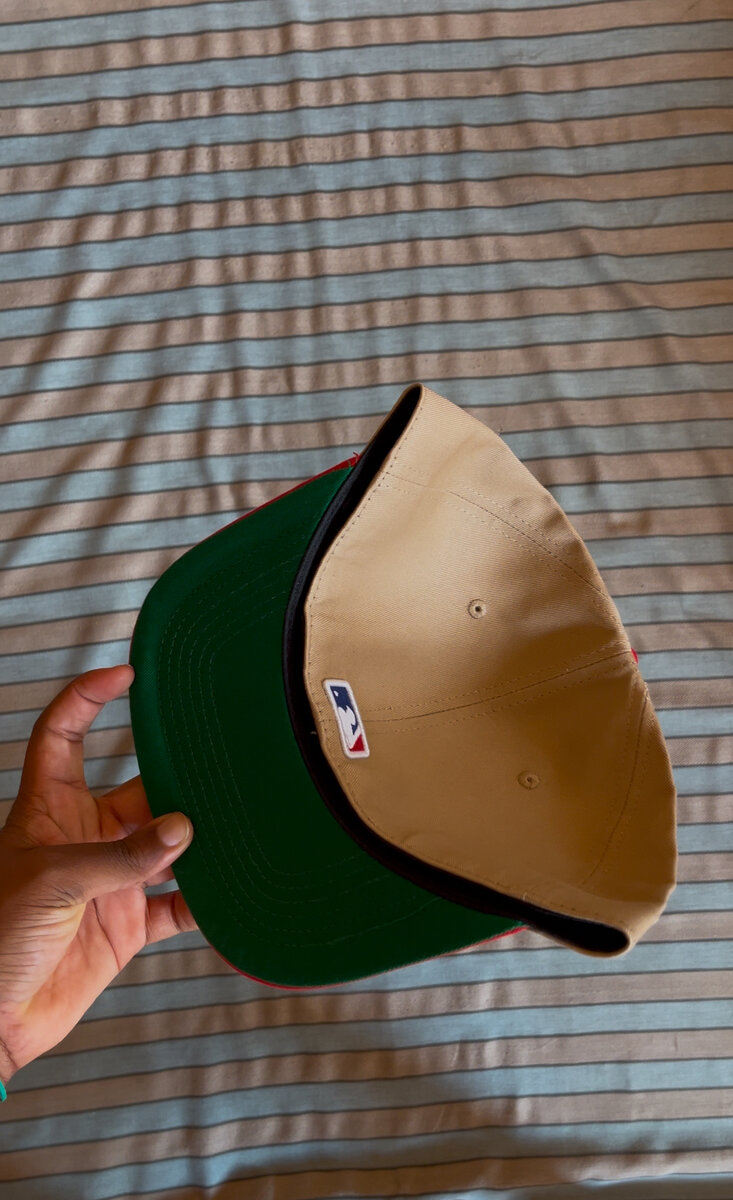 Casquette à visière plate