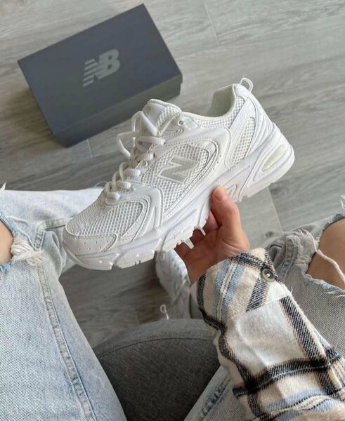 Baskets blanches confortables