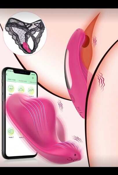 Vibromasseur Télécommandé 10 Modes