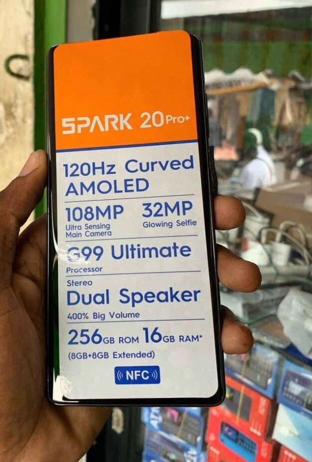 Tecno Spark 20 Pro+ 256GB