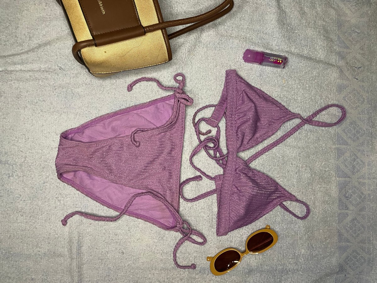 Bikini violet tendance