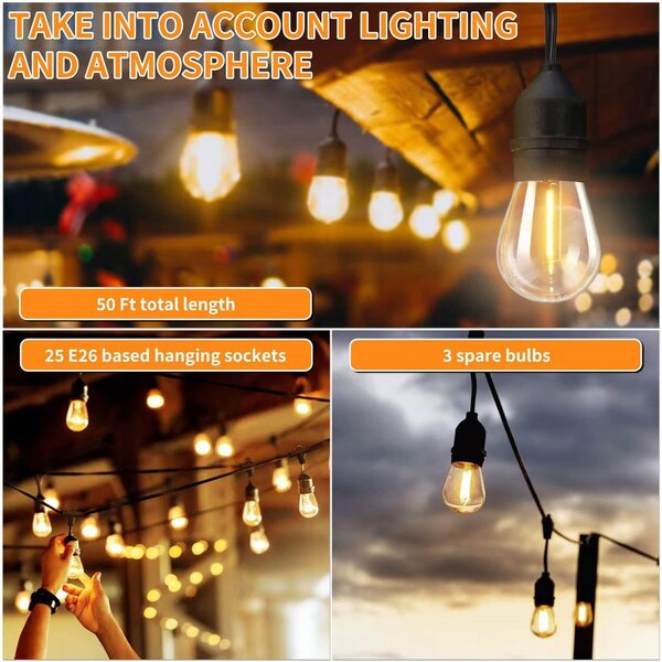 Guirlande lumineuse extérieure