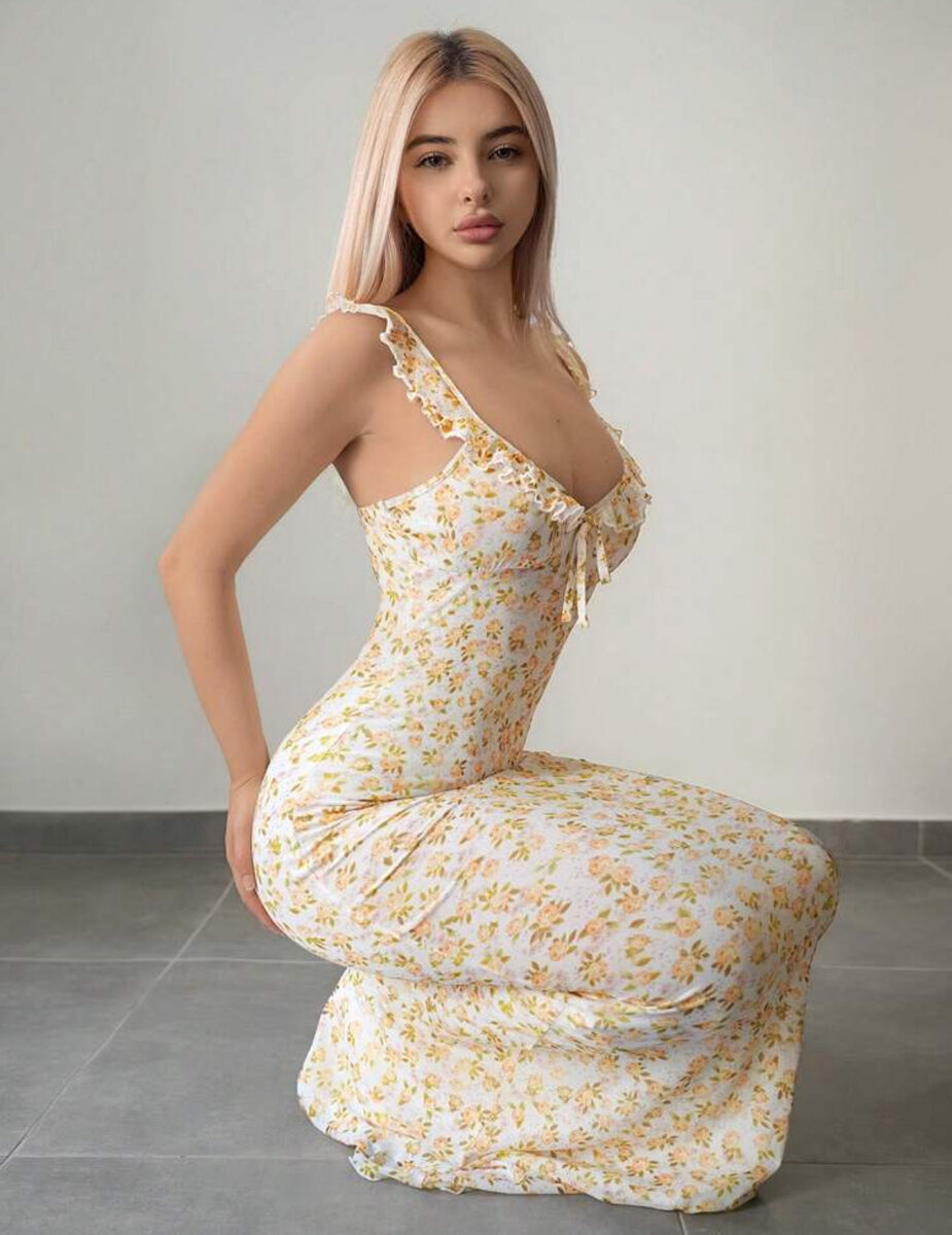 Robe d'été fleurie élégante