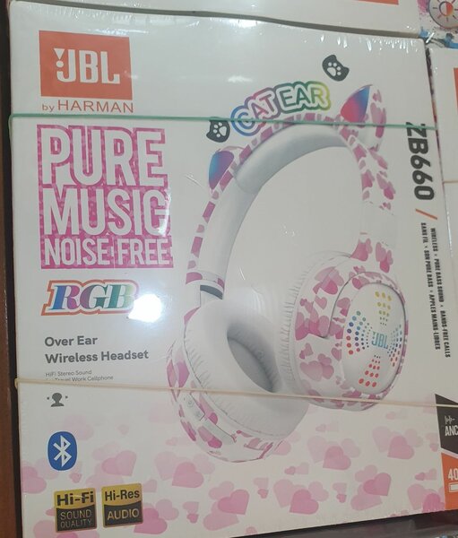 Casque sans fil oreilles chat