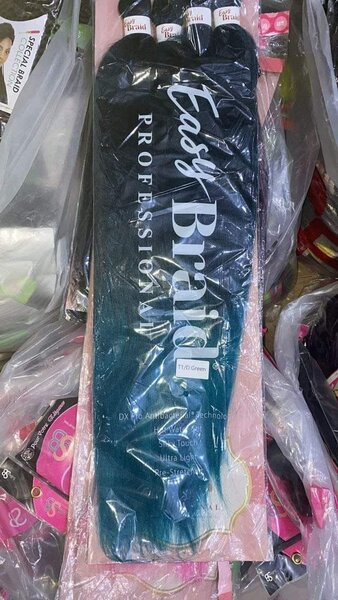 Extensions tressées multicolores