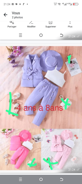 Ensemble Élégant Enfant