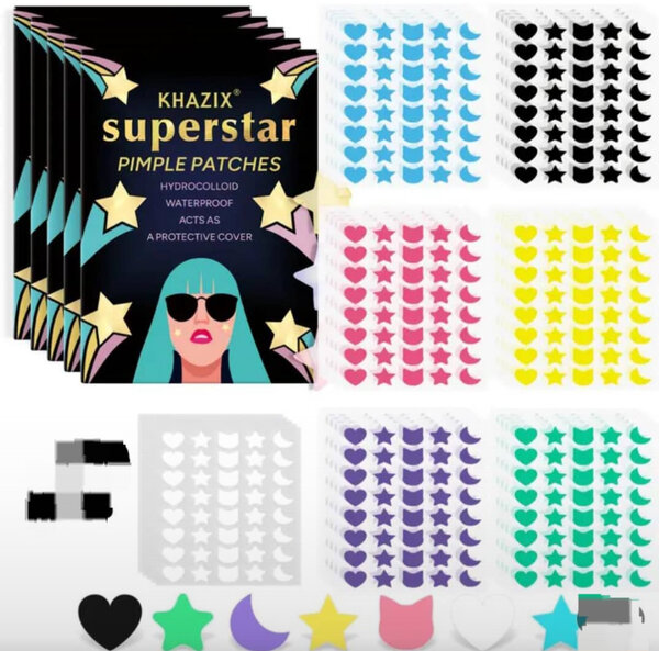 Patchs autocollants Colorés