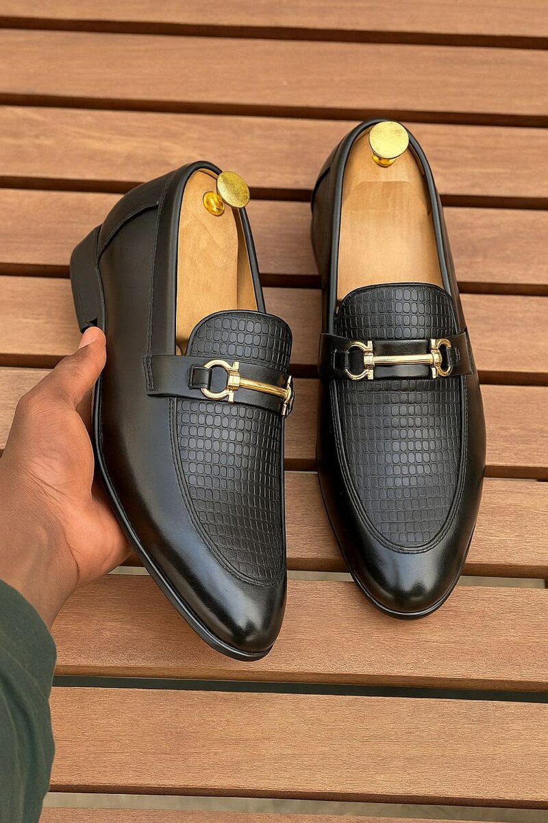 Mocassins en cuir homme élégants