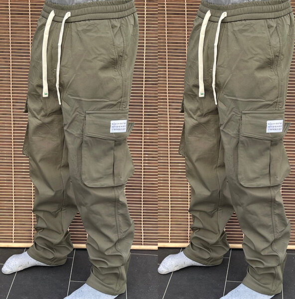Pantalons cargo décontractés homme