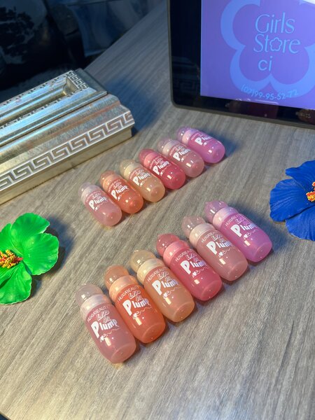 2pcs Rouge à lèvres brillant