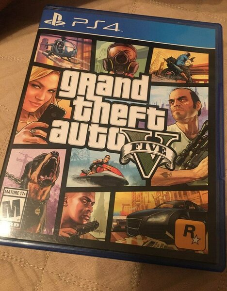 CD GTA 5 PS4