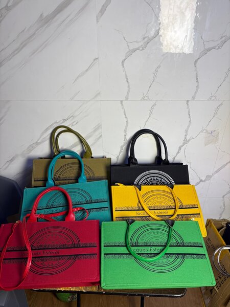 Sac Tendance en Toile Colorée