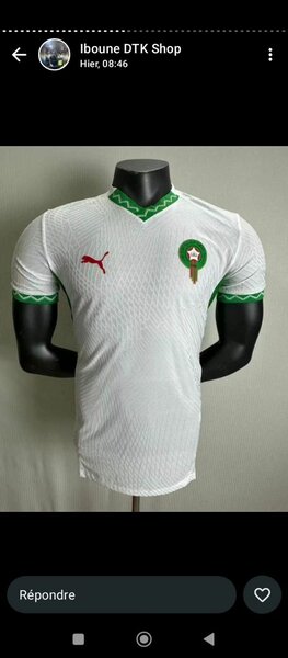 Maillot Foot Maroc Homme