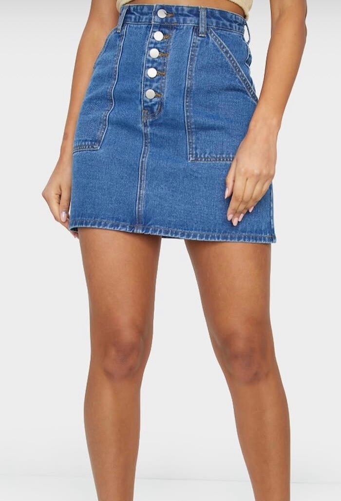 Jupe en jean tendance