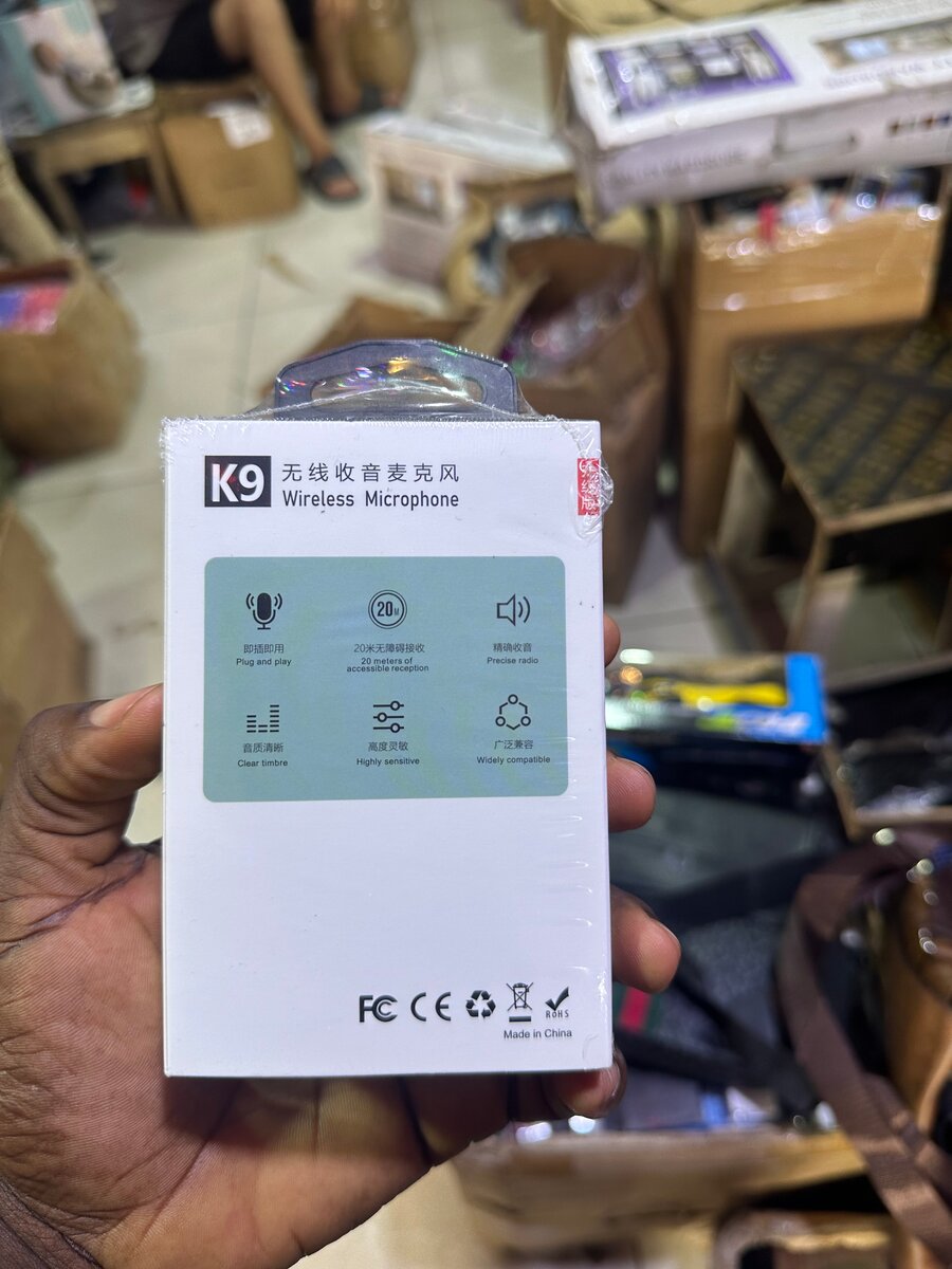 Microphone sans fil K9