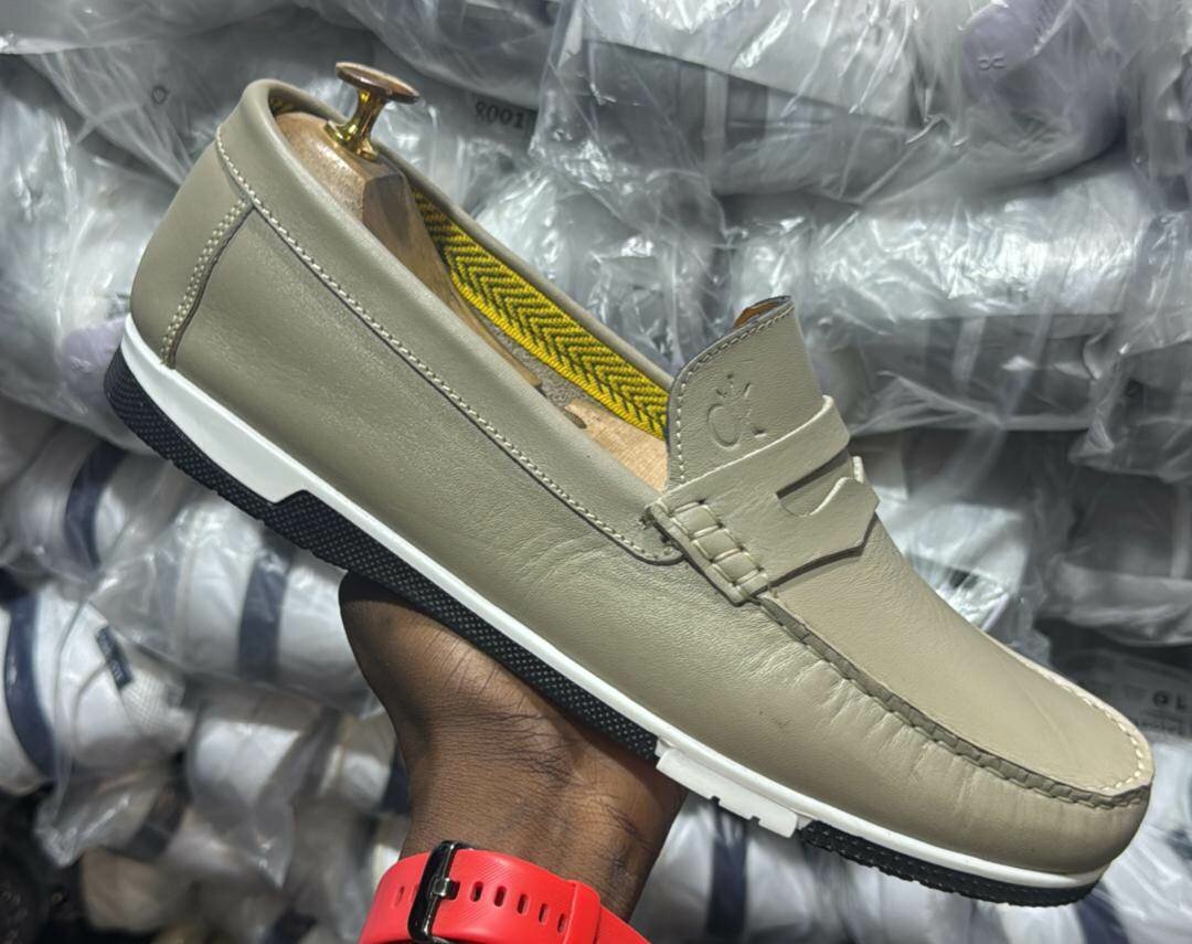 Mocassins élégants en cuir