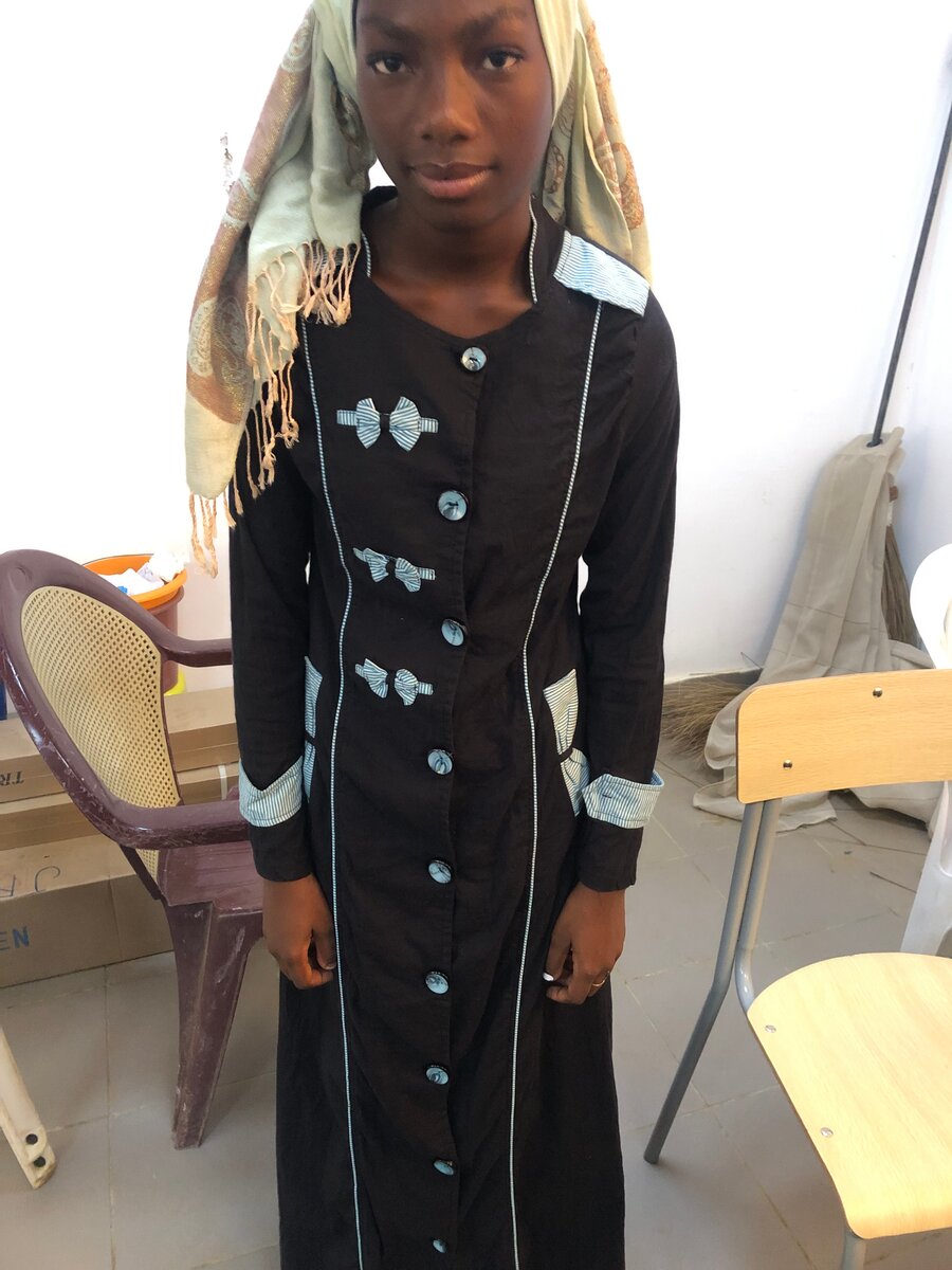 Robe longue noire élégante