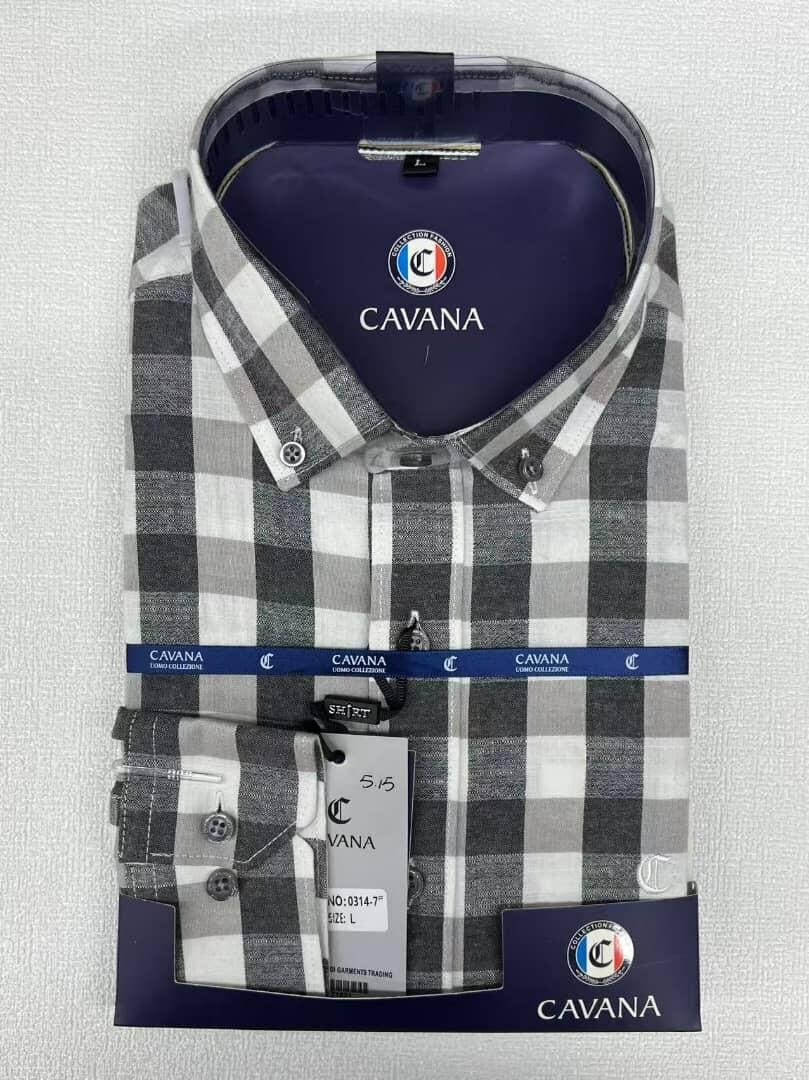 Chemise rayée pour homme Cavana