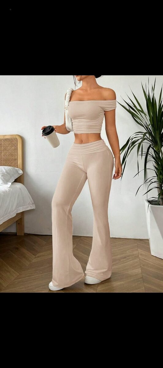 Ensemble Top et Pantalon Chic