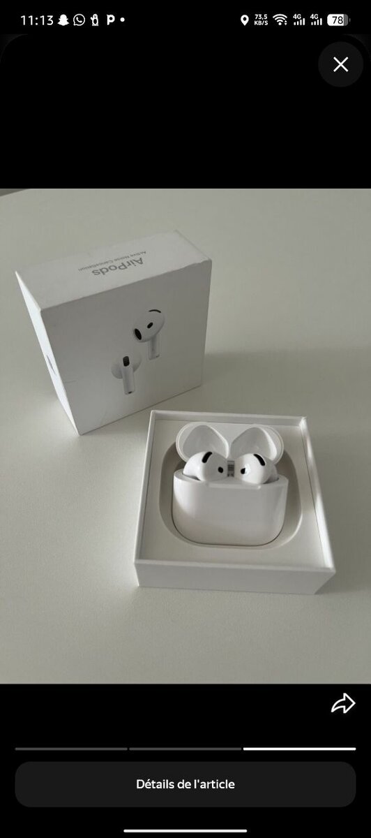 Écouteurs sans fil Bluetooth