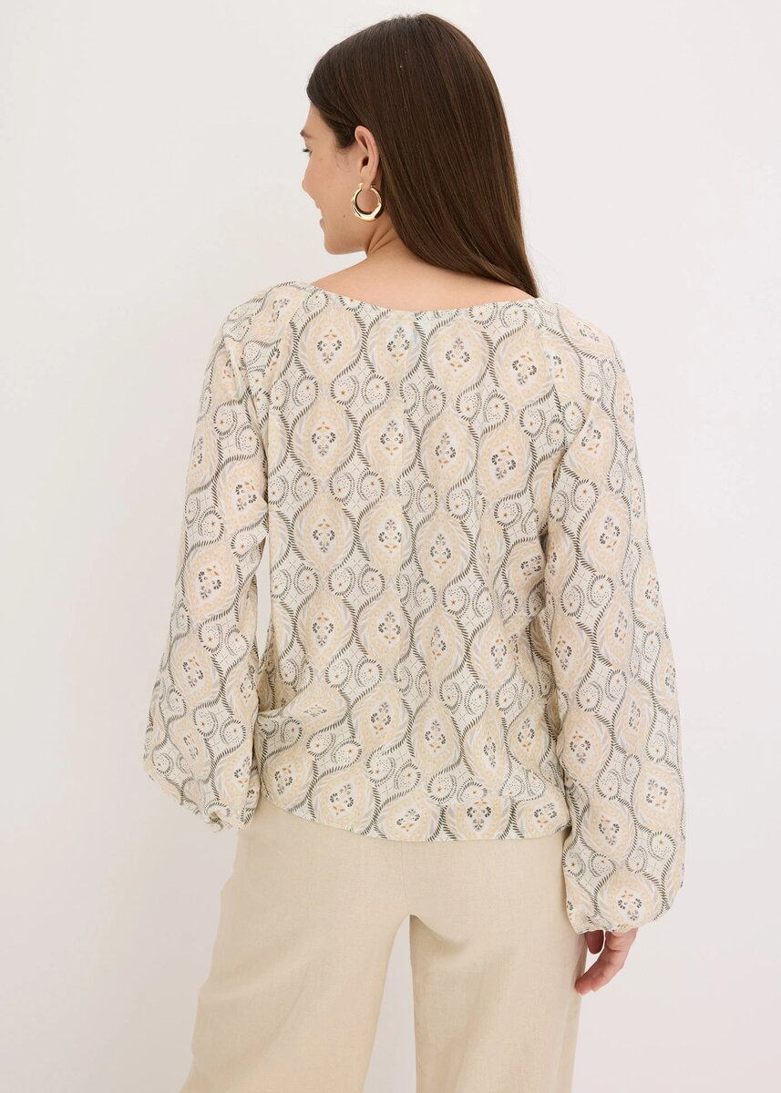 Blouse bohème en dentelle élégante