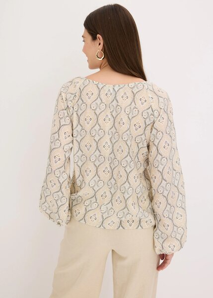 Blouse bohème en dentelle élégante