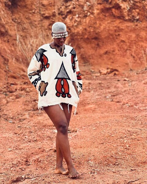 Tunique ethnique unisexe