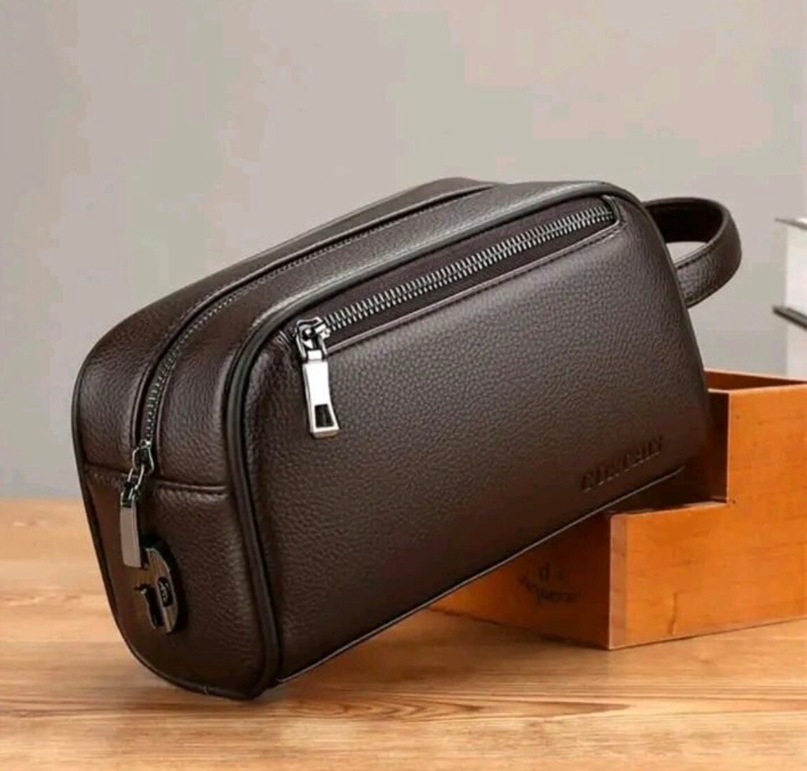 Sac banane en cuir pour homme