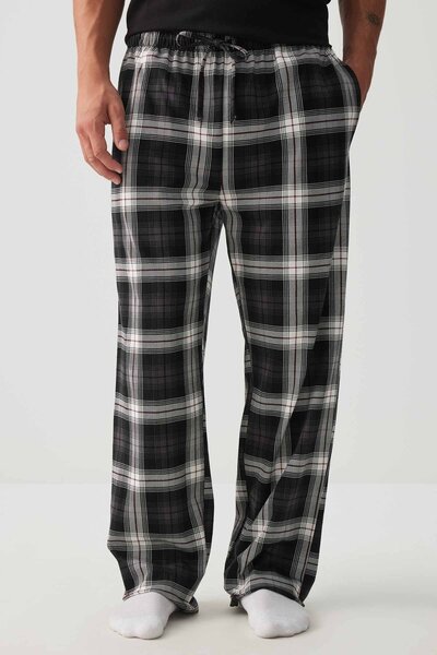 Pantalons à carreaux confortables