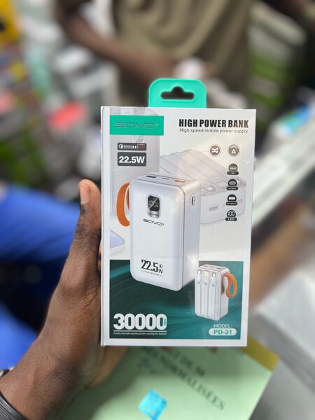 Batterie Externe 30000mAh PUISSANTE